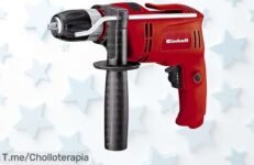 Descubre el super chollo del Einhell Taladro Percutor y transforma tus proyectos con su potente motor, ¡apróvecha esta oferta única antes de que se agote!