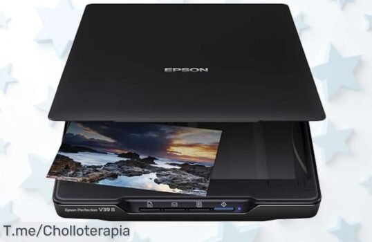 Descubre el super chollo del Epson Perfection V39II: escanea como un profesional con una resolución increíble y mejora tus proyectos ¡Aprovecha esta oferta limitada YA!