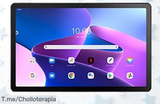 Descubre el super chollo del Lenovo Tab M10 Plus con pantalla 2K y almacenamiento de hasta 1TB ¡No pierdas esta oferta limitada, compra ahora antes que se agote!