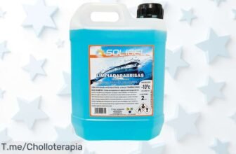 Descubre el super chollo del Soligel Lavaparabrisas 2L: visibilidad impecable para tu auto y defensa contra lluvia ¡Aprovecha esta oferta única antes que se acabe!