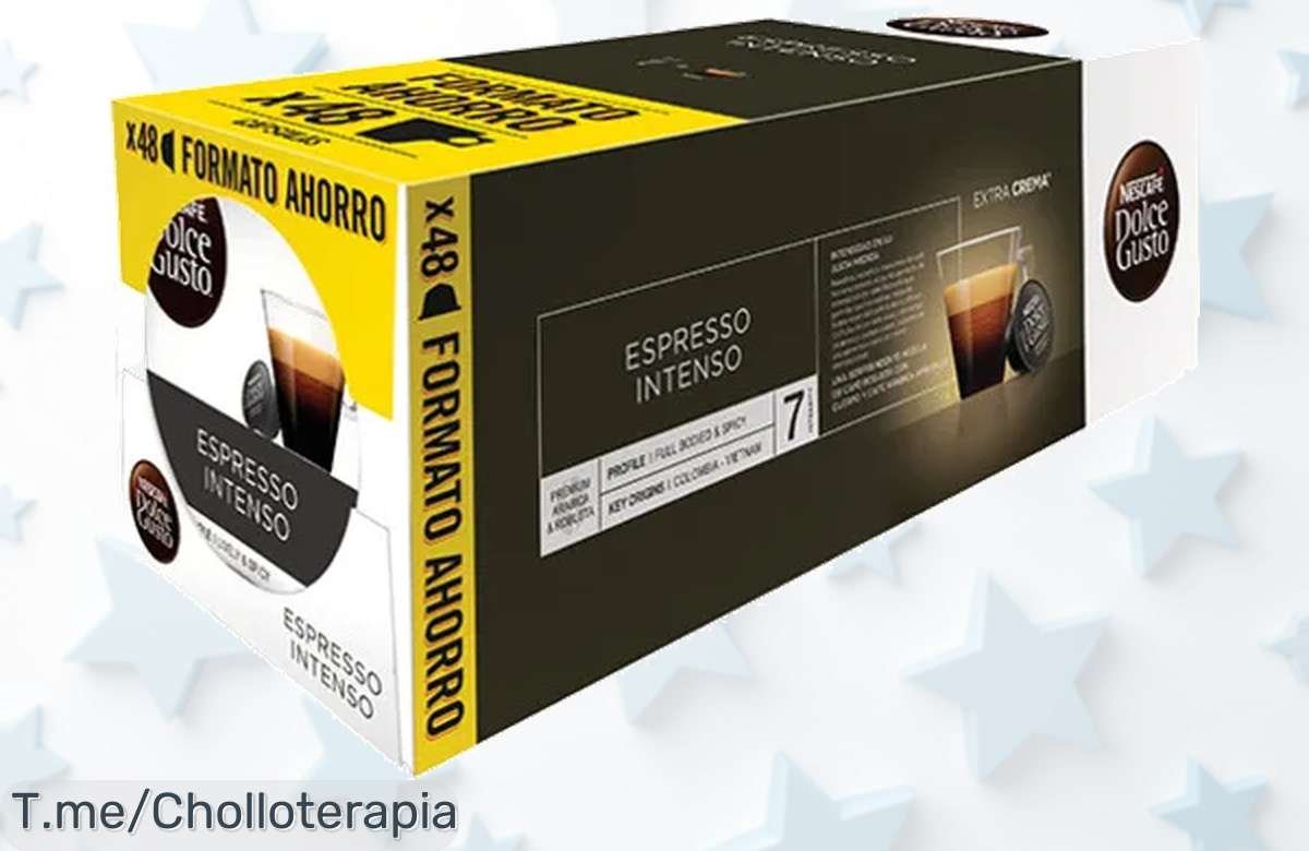 Descubre el super chollo del café: 96 cápsulas de Espresso Intenso o con Leche a un precio loco, ¡sabor increíble en cada taza! Solo por tiempo limitado, compra ya y disfruta.