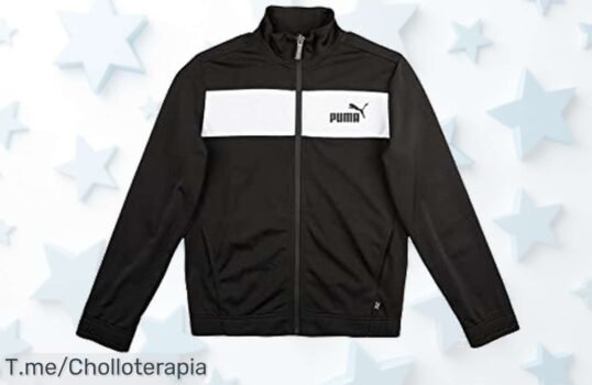 Descubre el super chollo del chándal PUMA Poly Suit cl B, suave y ligero para tus aventuras deportivas ¡No te quedes sin él, oferta limitada, actúa ya!