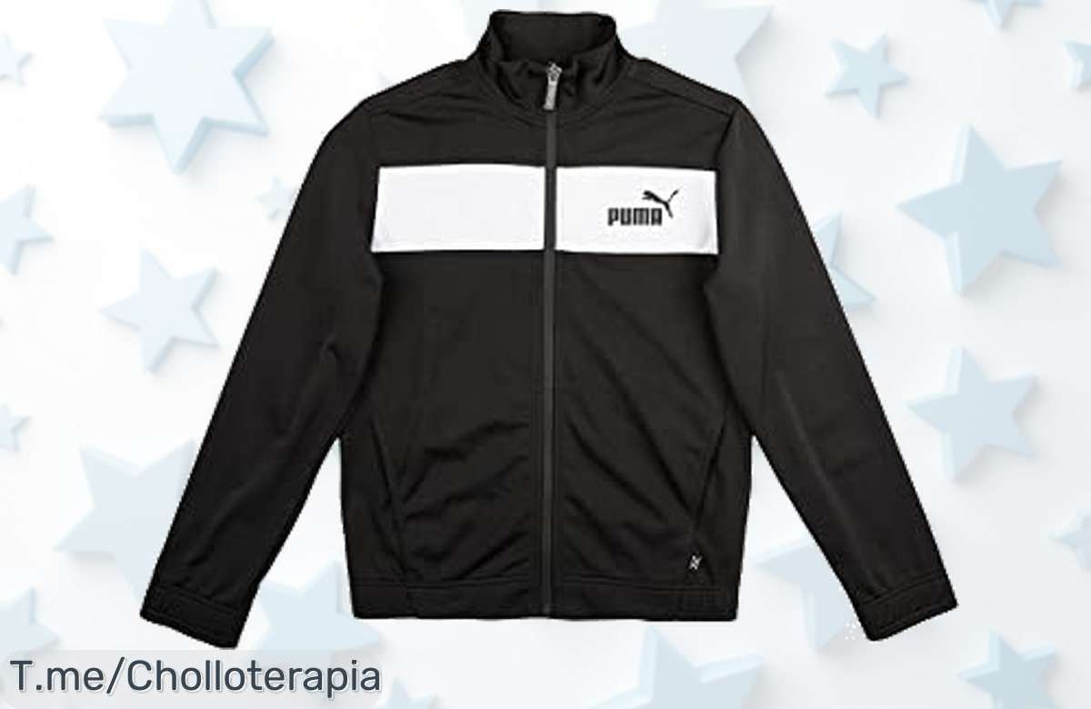 Descubre el super chollo del chándal PUMA Poly Suit cl B, suave y ligero para tus aventuras deportivas. ¡No te quedes sin él, oferta limitada, actúa ya!
