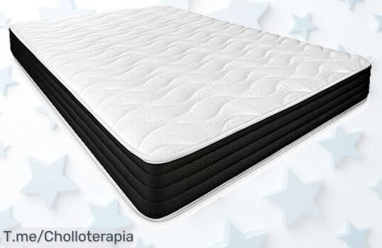 Descubre el super chollo del colchón viscoelástico que se adapta a cada estación y brinda el soporte perfecto ¡Compra ahora antes de que se agote esta oferta única!