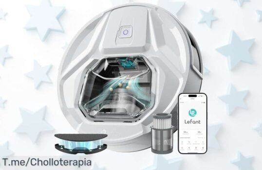 Descubre el super chollo del robot aspirador LEFANT M320 con 6,000Pa y mopa 3 en 1 para un hogar limpísimo ¡Aprovecha este ofertón y compra ya antes de que se agoten!