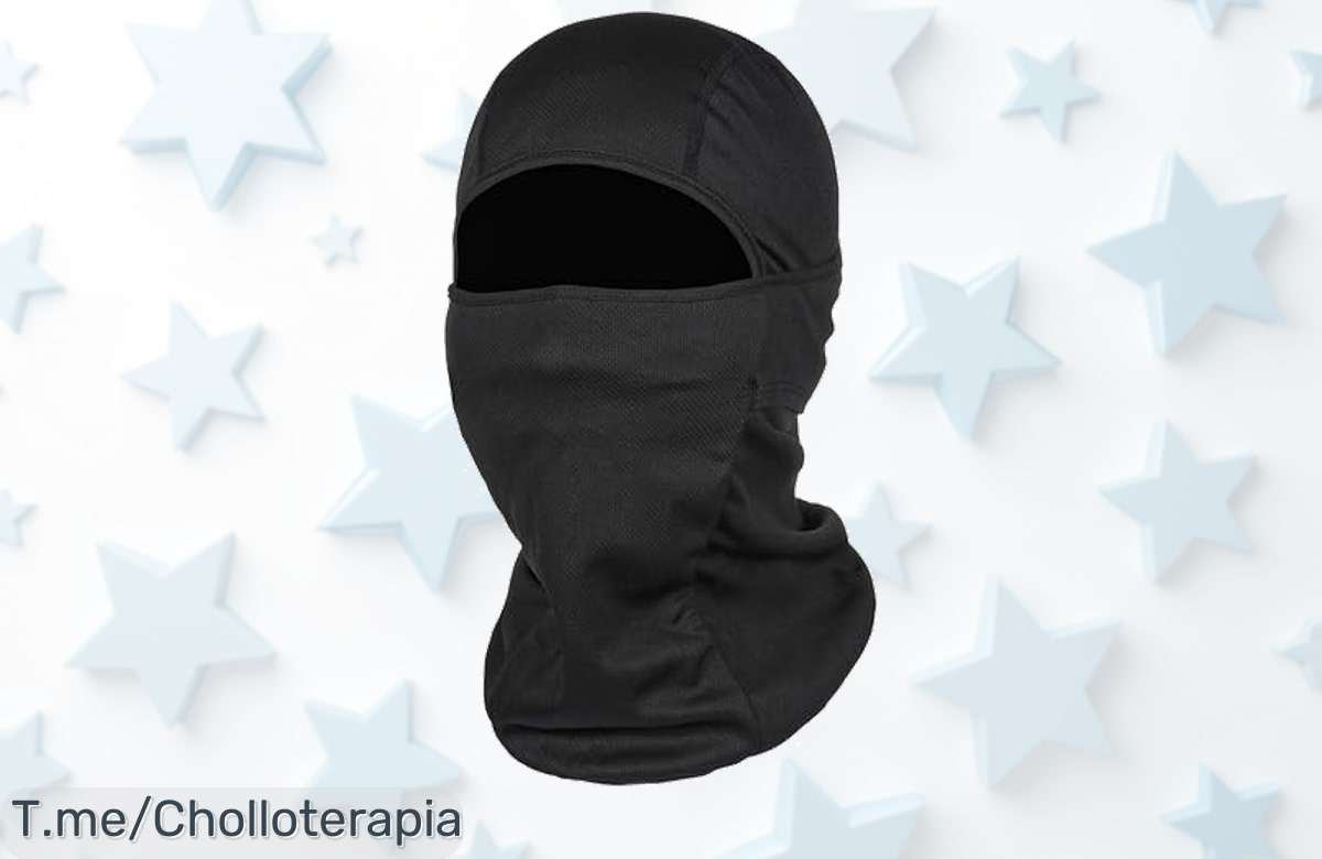 Descubre la Balaclava Rovtop: Protección total contra el frío y viento a un precio loco. Calidad insuperable para tus aventuras. ¡Compra ahora antes de que se agote!