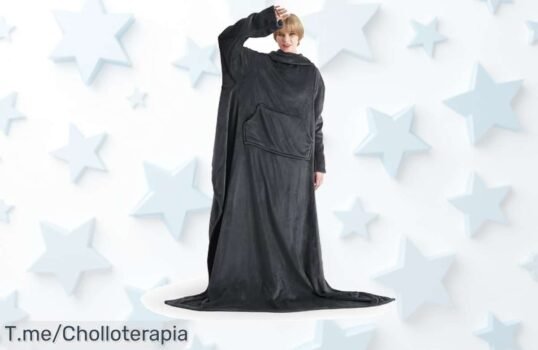 Descubre la Batamanta que transformará tus inviernos: con bolsillos grandes y manos libres, ¡disfruta de momentos irresistibles! Aprovecha este ofertón limitado ya