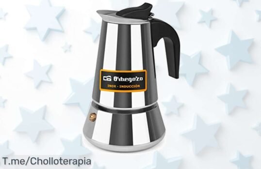 Descubre la Cafetera Italiana Orbegozo KFI460 a un precio loco: ¡4 tazas de café perfecto con válvula de seguridad! Aprovecha este ofertón único, compra ya antes que se agote