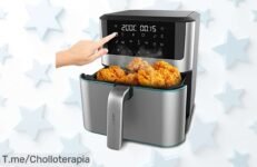 Descubre la Cecotec Freidora de Aire 8L: ¡Cocina saludable y deliciosa con solo una cucharada! Aprovecha este super chollo antes que se agote, compra ahora ya