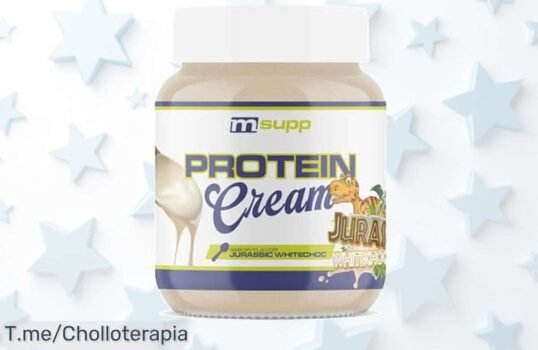 Descubre la Crema Proteica Jurassic White Choc: El super chollo que transforma tus meriendas en un festín delicioso y saludable ¡No te quedes sin tu oferta única, actúa ya!