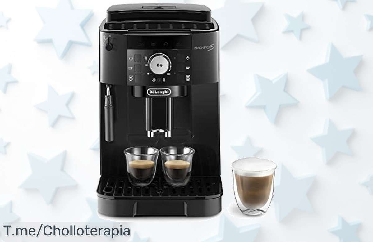 Descubre la De’Longhi Magnifica S y disfruta café fresco al instante, una experiencia de barista en casa. ¡No te pierdas este ofertón antes que se acabe!