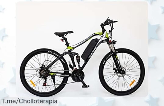 Descubre la EBike Shungite, motor potente y ruedas ágiles: ¡ofertón nunca visto para que disfrutes cada paseo! Aprovecha este super chollo antes de que se acabe