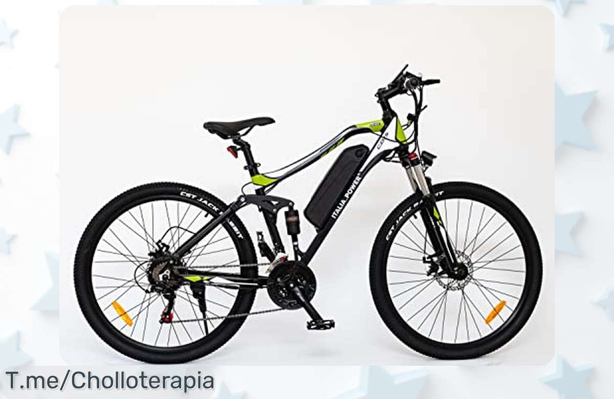 Descubre la EBike Shungite, motor potente y ruedas ágiles: ¡ofertón nunca visto para que disfrutes cada paseo! Aprovecha este super chollo antes de que se acabe.