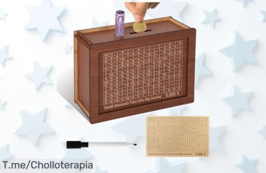 Descubre la Hucha Retro Que Te Hará Ahorrar 5000 Euros: Super Chollo Con Contador Y Bolígrafo Borrable, No Dejes Pasar Este Ofertón Antes de Que Se Agote ¡Actúa Ya!