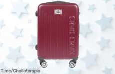 Descubre la Maleta Cabina MARKTOMI en 13 colores y ruedas giratorias 360° que vuelan por ti, ¡Aprovecha este ofertón antes de que se acabe!