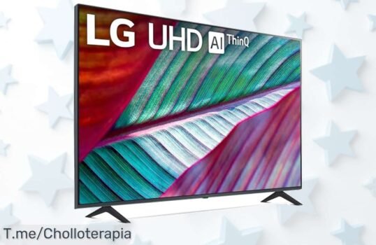 Descubre la Smart TV LG 55UR78006LK con colores 4K y audio Dolby Digital Plus, ¡un ofertón nunca visto! Mejora tus noches de cine, actúa ya antes que se agote este super chollo