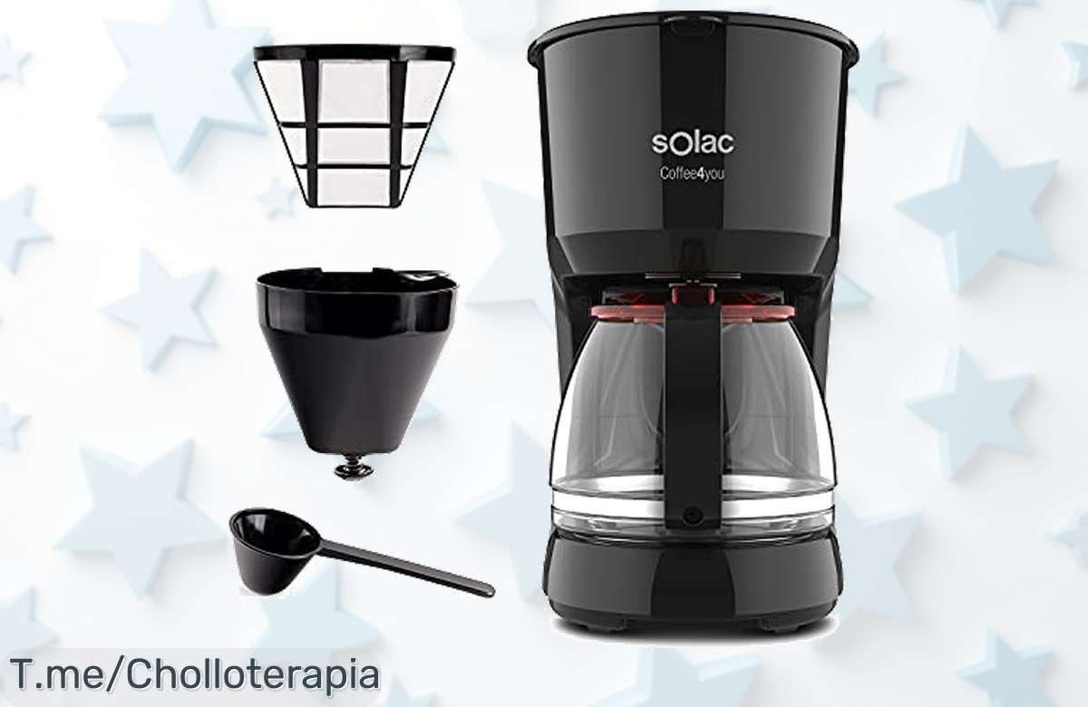 Descubre la Solac CF4036 y transforma tus mañanas: café caliente por 40 minutos, sin derrames, ¡super chollo! Solo hoy aprovecha esta oferta única que no podrás resistir.