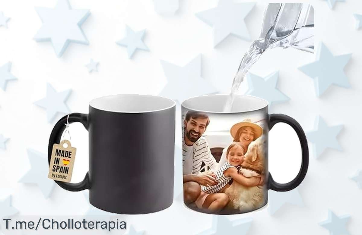 Descubre la Taza Mágica que Revela Tu Foto Oculta con Cada Sorbo Caliente y Crea Momentos Inolvidables, ¡No Te Quedes Sin Este Ofertón Único, Actúa Ya!