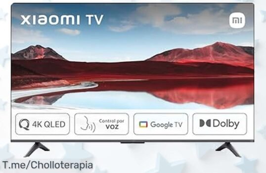 Descubre la Xiaomi TV A Pro 2025 de 65” con QLED 4K y Dolby Vision a un precio loco, ¡un super chollo que no puedes dejar escapar! Compra ahora antes de que se agoten