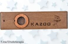 Descubre la armónica de madera Btuty Kazoo, un super chollo con extras increíbles Sorprende a todos con tu música y no te quedes sin la tuya, ¡las unidades son limitadas!