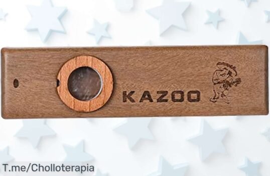 Descubre la armónica de madera Btuty Kazoo, un super chollo con extras increíbles Sorprende a todos con tu música y no te quedes sin la tuya, ¡las unidades son limitadas!