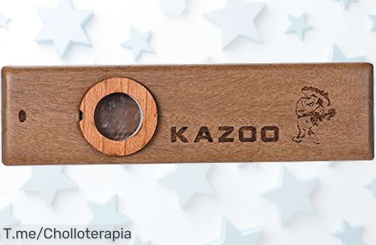 Descubre la armónica de madera Btuty Kazoo, un super chollo con extras increíbles. Sorprende a todos con tu música y no te quedes sin la tuya, ¡las unidades son limitadas!