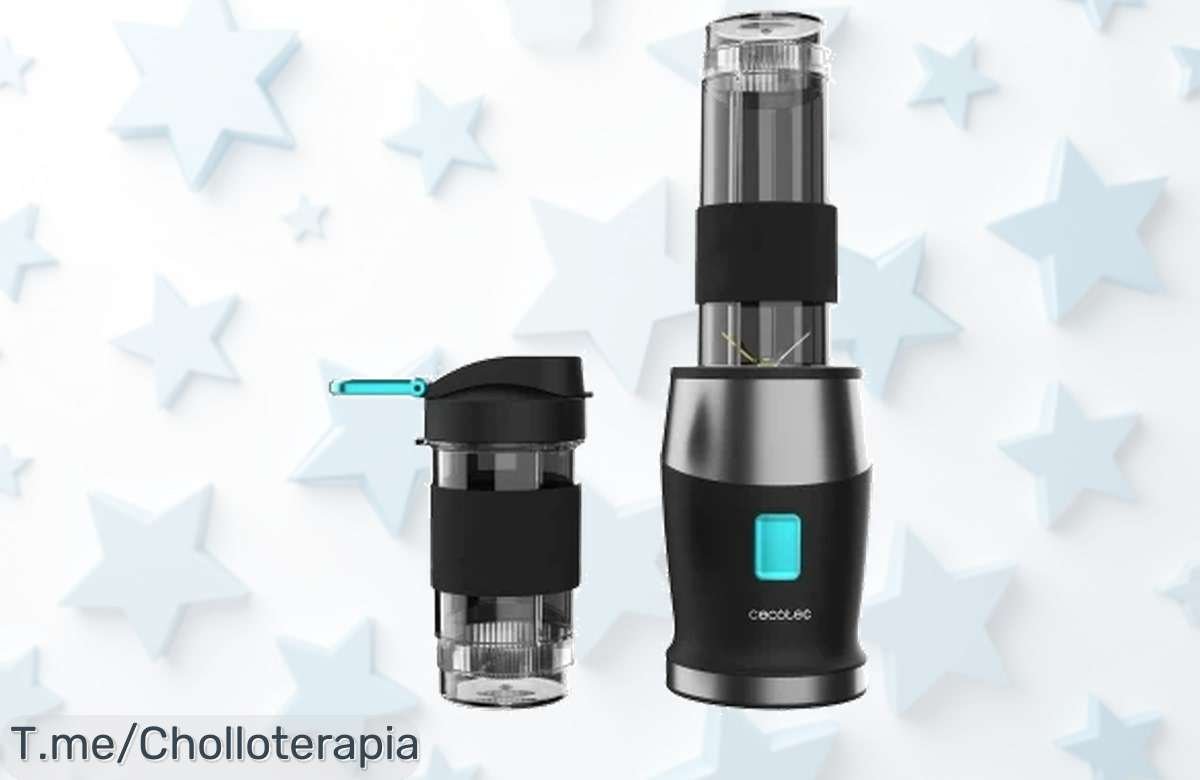 Descubre la batidora Cecotec Power Titanium 900 ProGo: potencia increíble de 900 W para transformar tus recetas en segundos a un precio loco. ¡Compra ya antes que se agote!