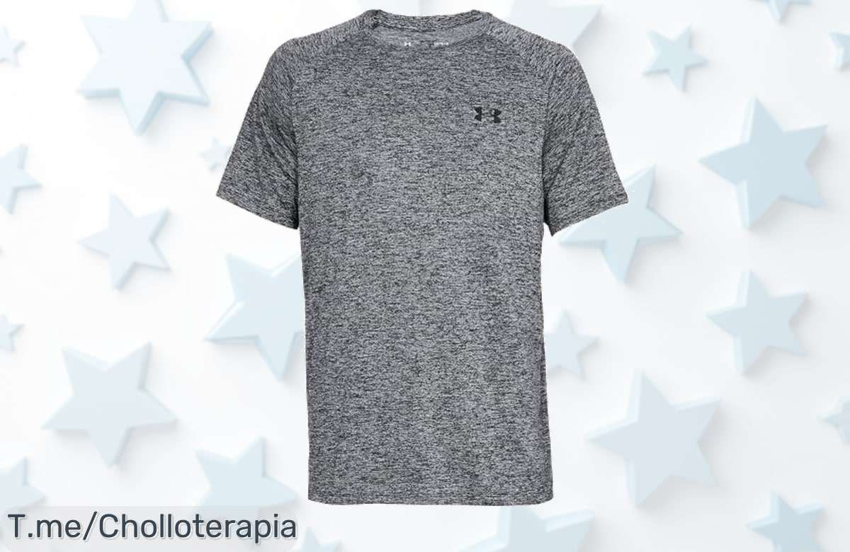 Descubre la camiseta Under Armour Ua Tech 2.0, ligera y fresca como el viento; libertad de movimiento en un chollo único. ¡No te quedes sin la tuya y corre YA!