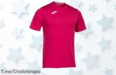 Descubre la camiseta deportiva Joma: ultra ligera y de secado instantáneo ¡Aprovecha este ofertón fucsia a un precio loco! Compra ya antes que se agote