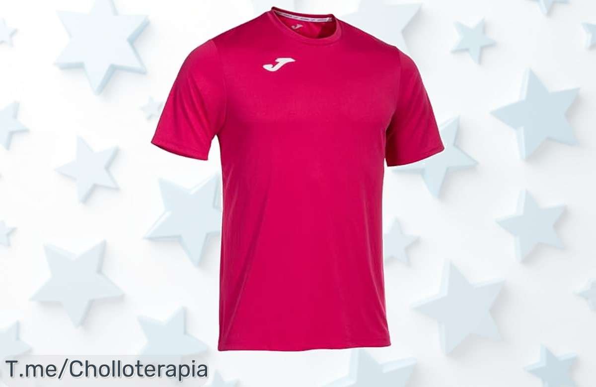 Descubre la camiseta deportiva Joma: ultra ligera y de secado instantáneo. ¡Aprovecha este ofertón fucsia a un precio loco! Compra ya antes que se agote.