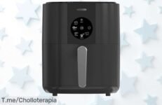 Descubre la freidora de aire digital 7L y disfruta de comidas crujientes sin aceite, ¡aprovecha este ofertón único antes que se acabe!