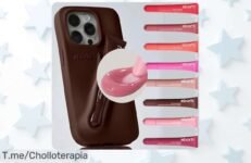 Descubre la funda de bálsamo labial con sabores irresistibles que hidratan tus labios y brillan como nunca, ¡no te pierdas este ofertón único, actúa ya!