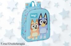 Descubre la mochila Safta BLUEY, cómoda y versátil, ideal para tu pequeño aventurero ¡No te pierdas este descuentazo único! ¡Compra ya antes que se agote!