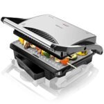 Descubre la parrilla eléctrica que cocinará tus platos favoritos en segundos, con placas antiadherentes y un descuento brutal ¡Hazte con este super chollo ya!