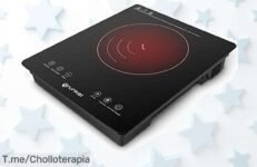 Descubre la placa de inducción Grunkel a un precio loco: 2000 W de potencia y seguridad para cocinar en camping Oferta única, ¡consíguela antes que se agote!