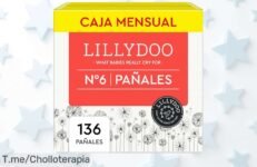 Descubre la protección total de los pañales hipoalergénicos LILLYDOO, dile adiós a las fugas con este ofertón único y aprovecha el chollo antes de que se acabe