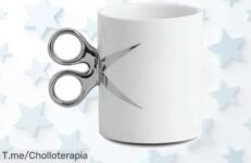 Descubre la taza mano de tijera, un regalo único y divertido que hará sonreír a todos Aprovecha el super chollo antes que se agote ¡compra ya!