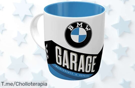 Descubre la taza retro de BMW que todos desean, edición limitada y calidad premium ¡Aprovecha este super chollo antes que se agote! Compra ahora y sorprende a tus amigos