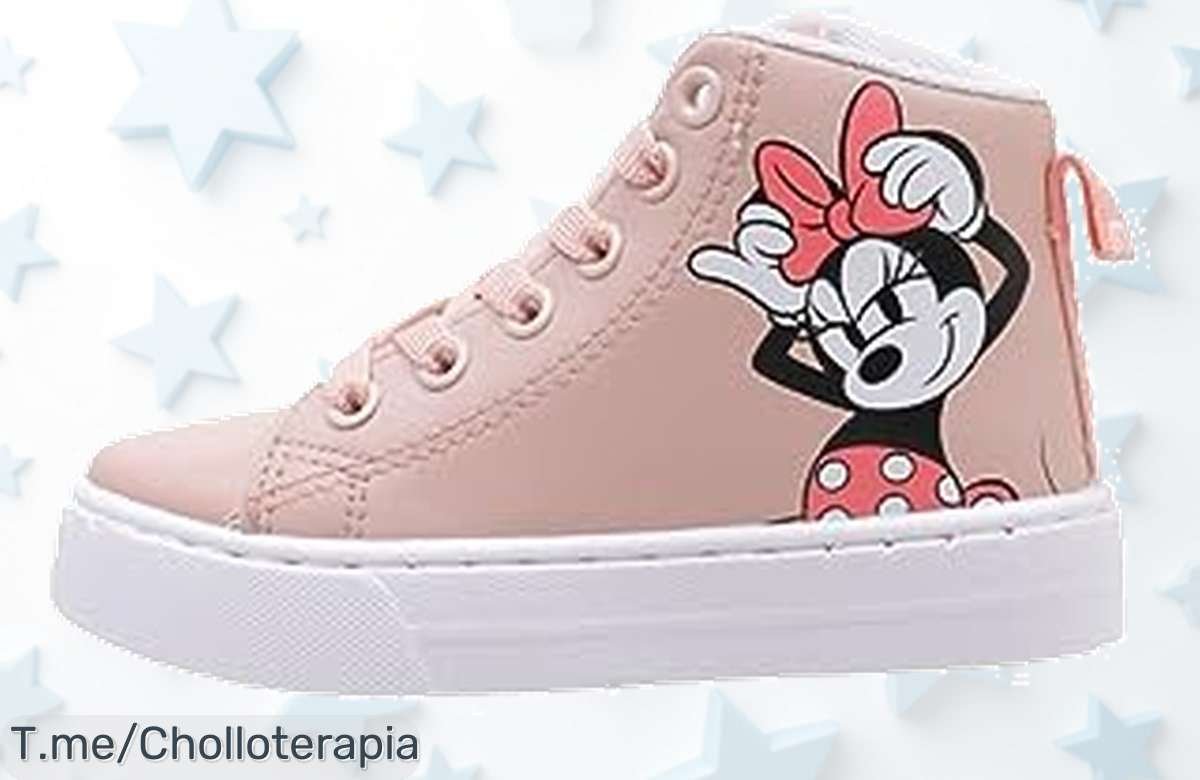 Descubre las Zapatillas de Minnie Mouse a un precio loco y haz que tus peques vivan aventuras mágicas. ¡No te pierdas este ofertón limitado, actúa ya!