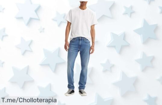 Descubre los Levi's 502 Taper, el vaquero que se ajusta como un guante y transforma tu look diario en espectacular ¡No te pierdas este super chollo, actúa ya antes de que se agote!