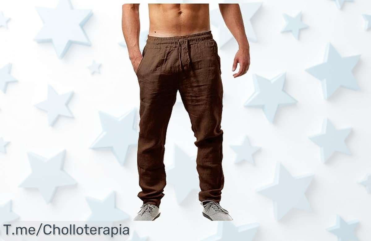 Descubre los Pantalones de Lino Más Comodísimos del Mercado a un Precio Loco, Ajustables y Modernos. ¡No Te Pierdas Este Ofertón Limitado! Compra Ya Antes que Se Agoten.