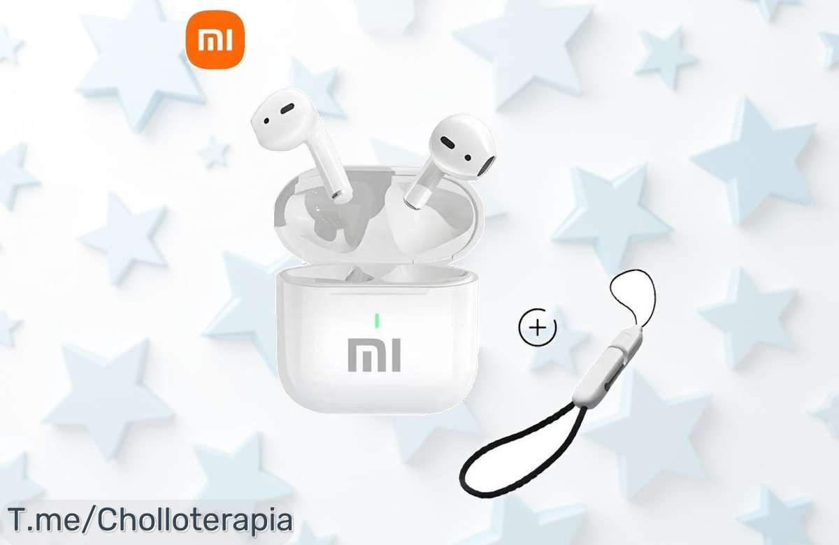 Descubre los XIAOMI AP06: Auriculares inalámbricos HIFI, el super chollo que necesitas para tus deportes. ¡No te quedes atrás y aprovecha este ofertón antes de que se agoten!