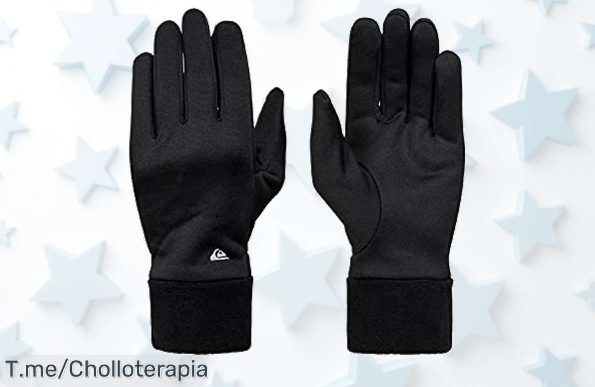 Descubre los guantes Quiksilver Hottawa con agarre antideslizante y diseño ligero en un ofertón nunca visto, ¡aprovecha este precio loco antes de que se agoten!