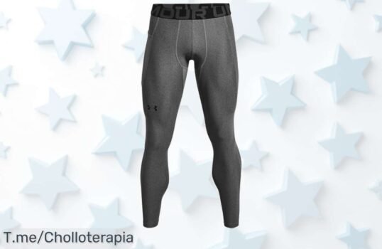 Descubre los leggings Under Armour que se ajustan como una segunda piel y rinden al máximo: ¡aprovecha este ofertón limitado antes de que desaparezcan!