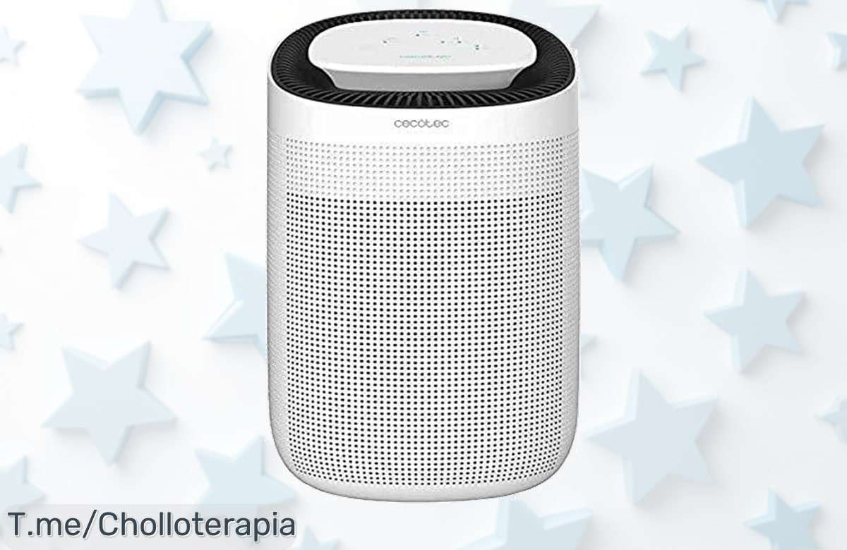 Deshumidificador Cecotec BigDry 2500 Pure Light: aire fresco y limpio a un precio loco, filtra polvo al 100% ¡mejora tu bienestar ya! Oferta limitada, compra antes de que se agote.