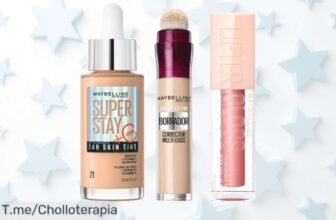 Deslumbra con el pack de maquillaje Maybelline en tonos únicos a precio loco, transforma tu look natural y atractivo ¡Aprovecha este ofertón antes que se agote!