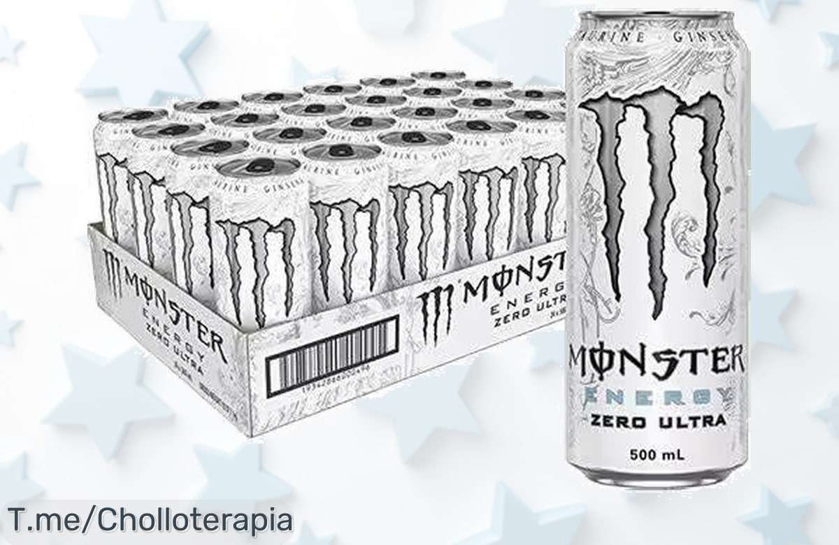 Despierta tu mejor versión con el chollazo de Monster Energy: energía pura y sabor único sin azúcar. ¡Consigue esta oferta limitada antes que se acabe!