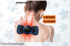 Despierta tus músculos y di adiós al dolor con el mini masajeador eléctrico, un super chollo para tu espalda que transforma tu bienestar ¡Actúa ahora antes de que se acabe!