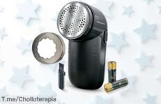 Dile adiós a las pelusas con el quitapelusas eléctrico que deja tu ropa como nueva en un abrir y cerrar de ojos ¡Oferta limitada, aprovecha este super chollo ya!