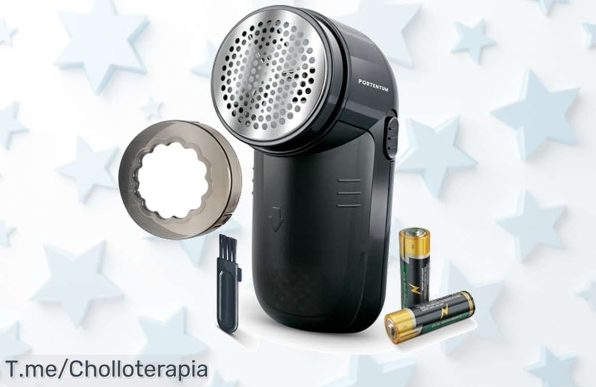 Dile adiós a las pelusas con el quitapelusas eléctrico que deja tu ropa como nueva en un abrir y cerrar de ojos. ¡Oferta limitada, aprovecha este super chollo ya!